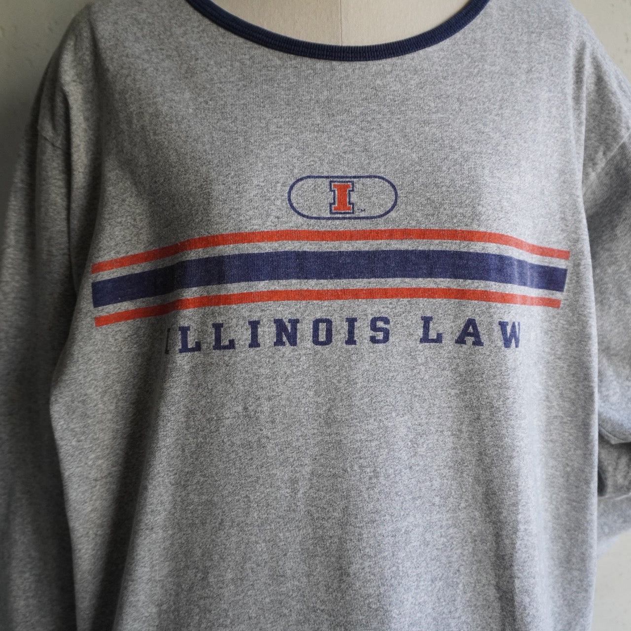 90s Printed Long T-shirt Made in USA
