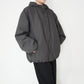 C.Gray Hooded Jacket