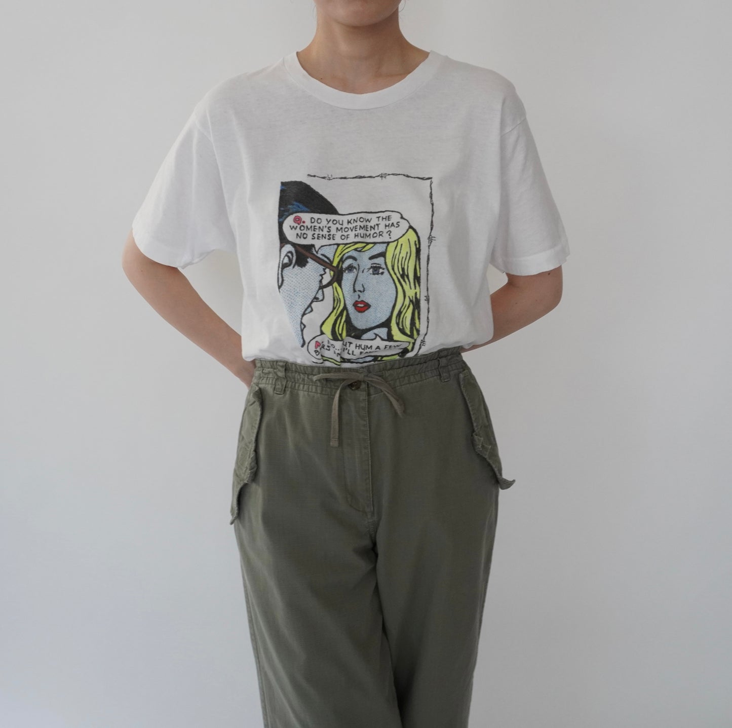 80s Printed T-shirt Made in USA