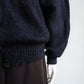 80s EURO Black Mohair Cardigan