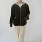 90s Hooded Velour Top