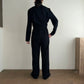 90s Black Jumpsuit