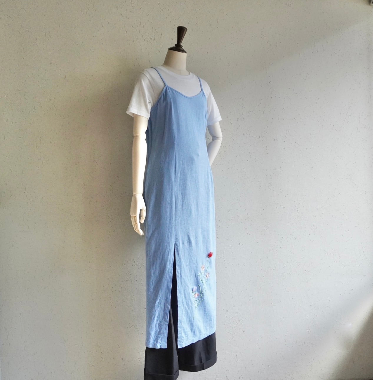 90s EURO Embroidery Dress