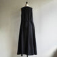 90s EURO Black Sleeveless Dress