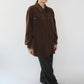 90s Zip Shirt Jacket
