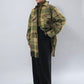 80s Plaid Fringe Design jacket Made in Italy