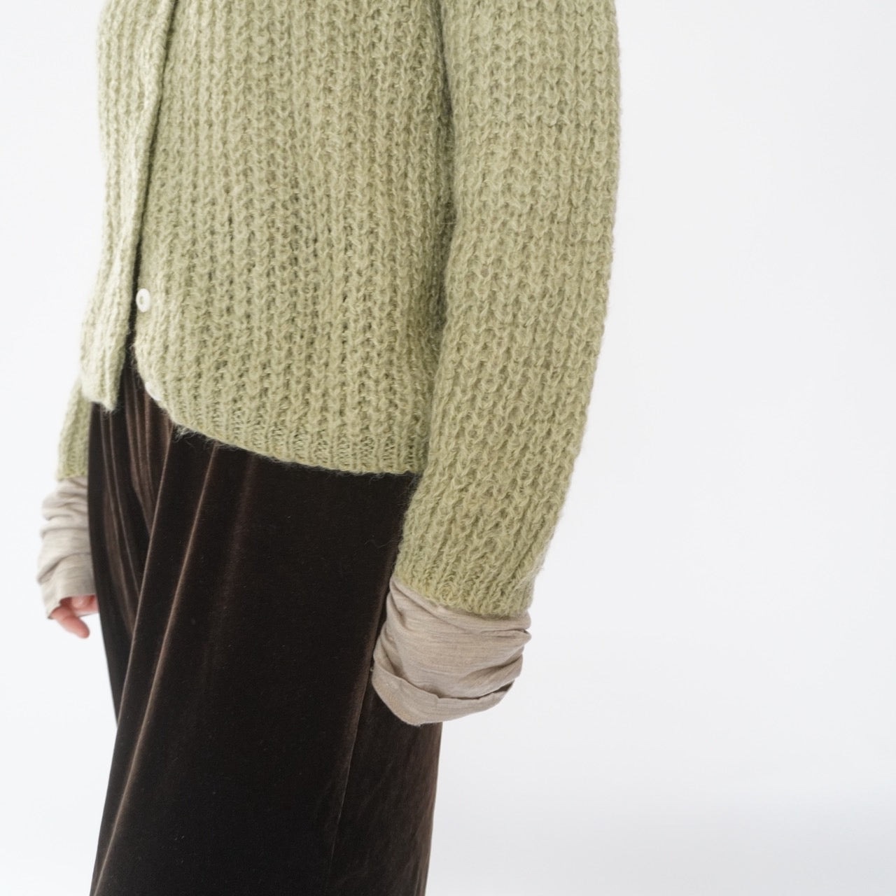 80s Mohair Knit Cardigan