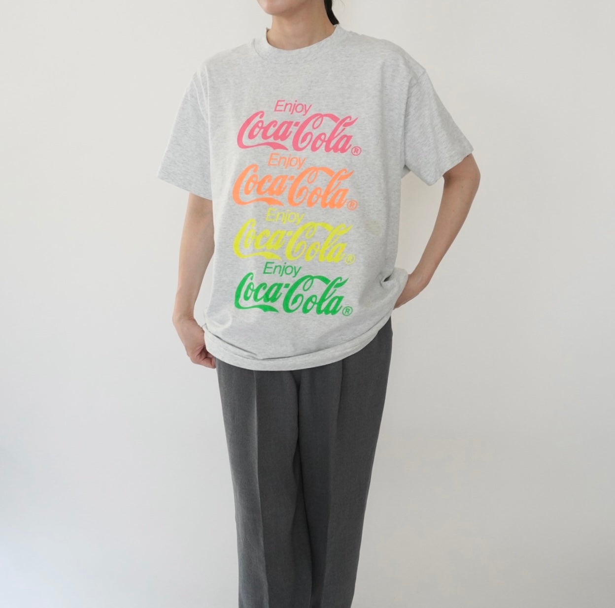 90s "Coca-Cola" Printed T-shirt Made in USA