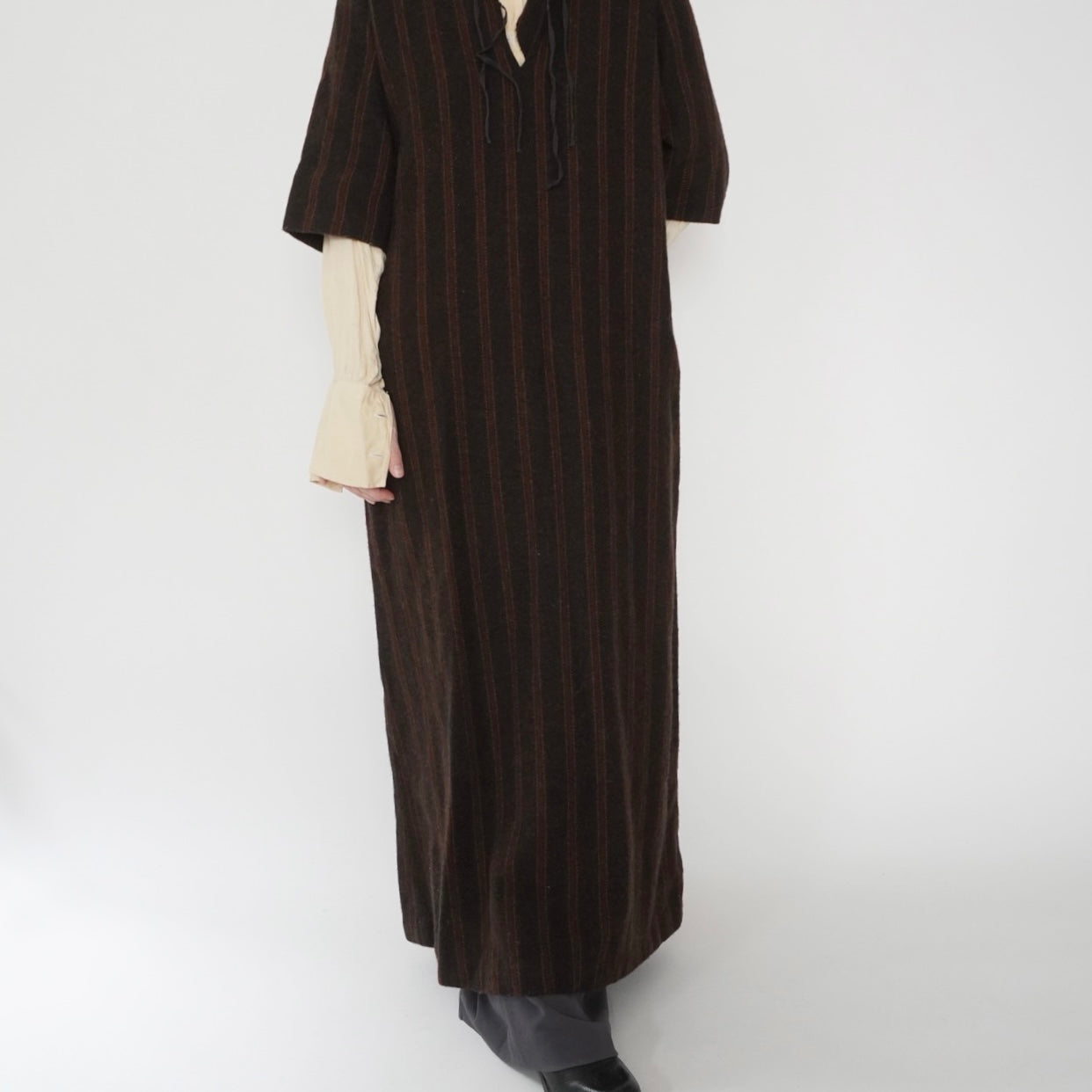 70s Maxi Striped Dress
