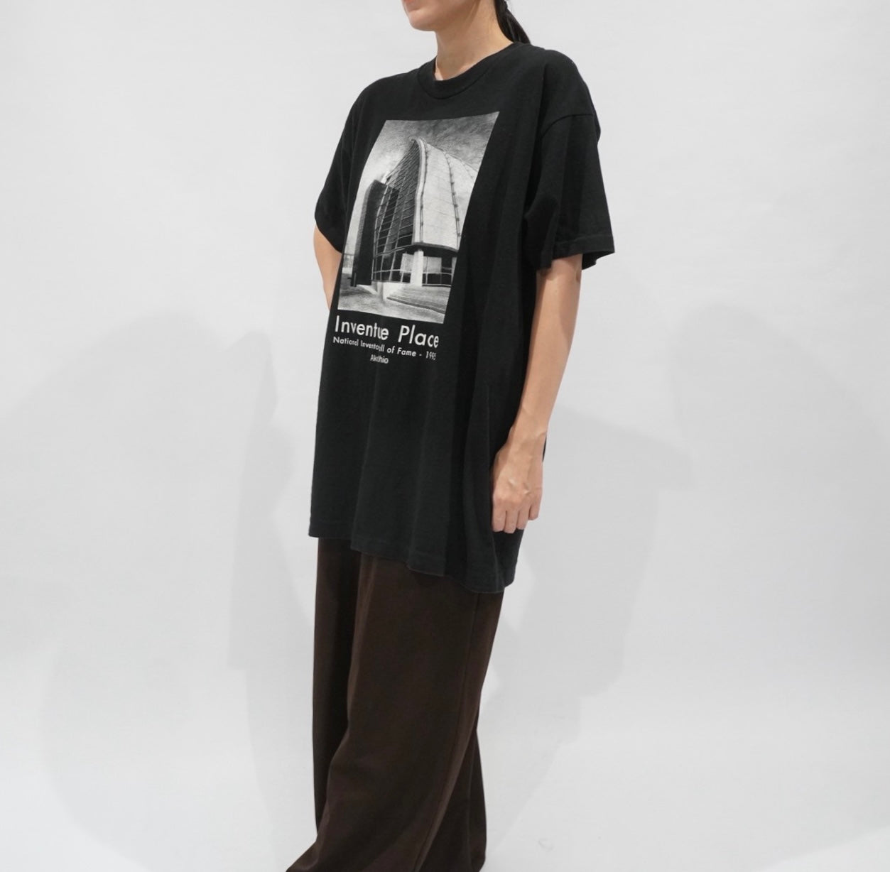 90s Photo Printed T-shirt Made in USA