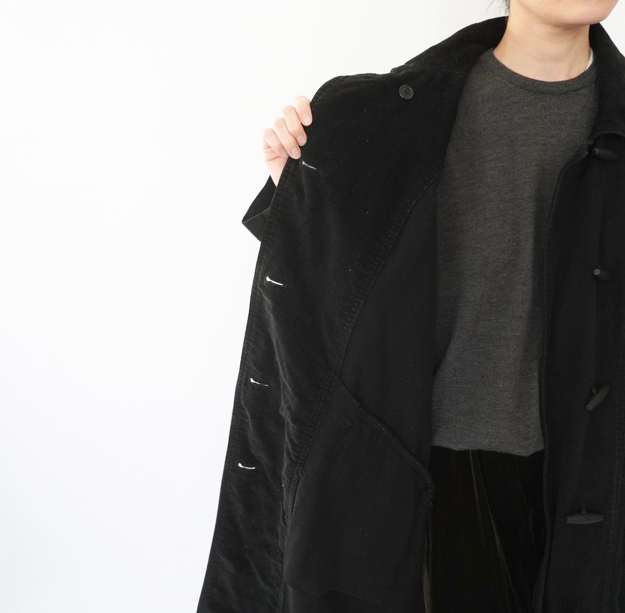 90s Cotton×Corduroy Coat