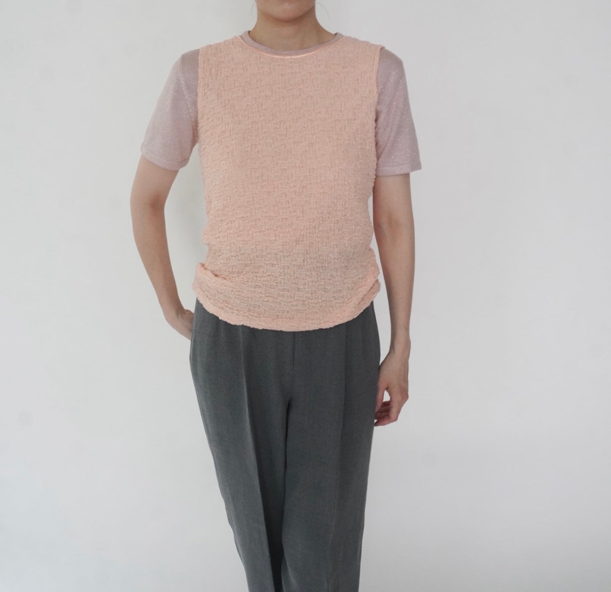 90s Pink Sleeveless Top