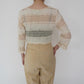 90s Sheer Lace Design Top
