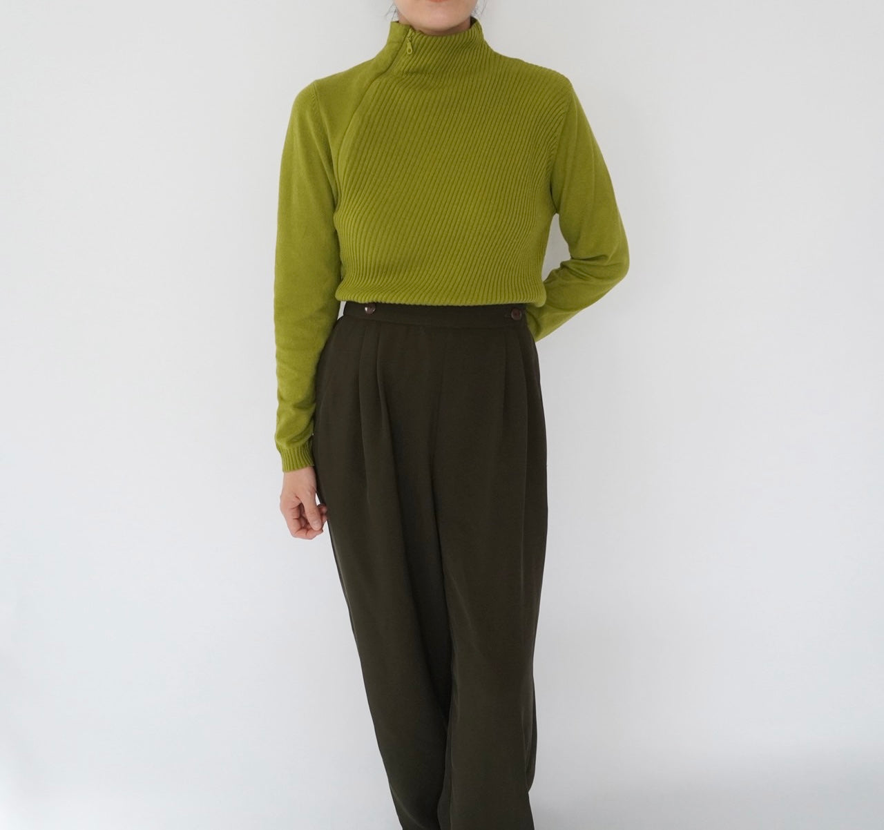 90s Design Ribbed Top