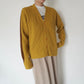 70s Line Design Knit Cardigan