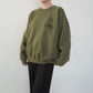 90s"USMC" Printed Sweater Made in USA