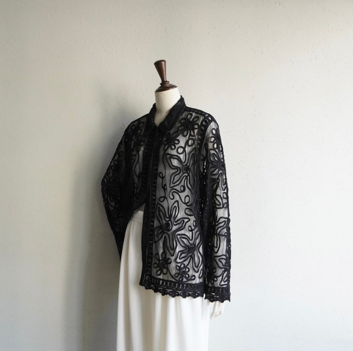 90s Cord Lace Shirt,Jacket