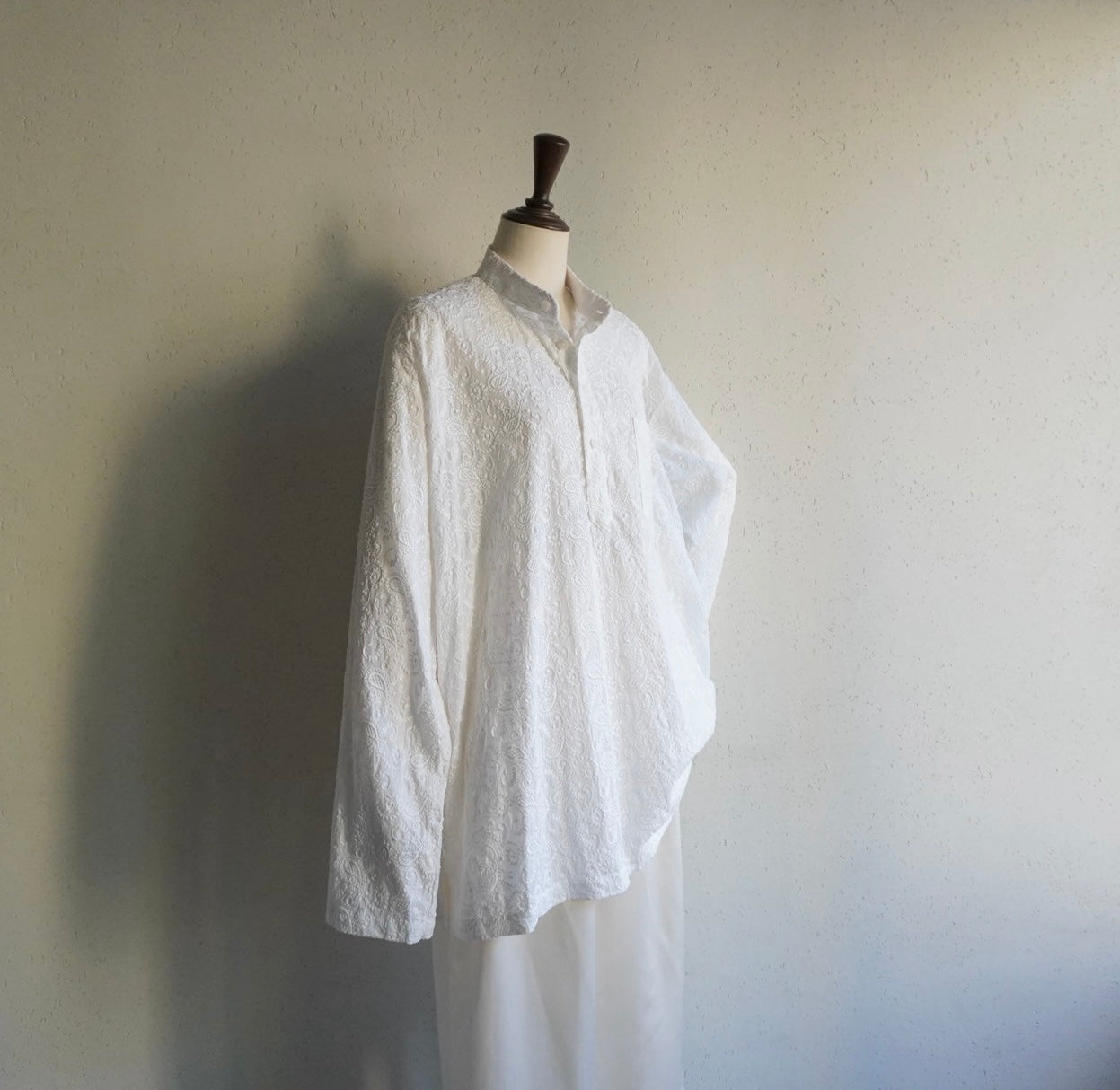 80s Cotton Embroidery Tunic