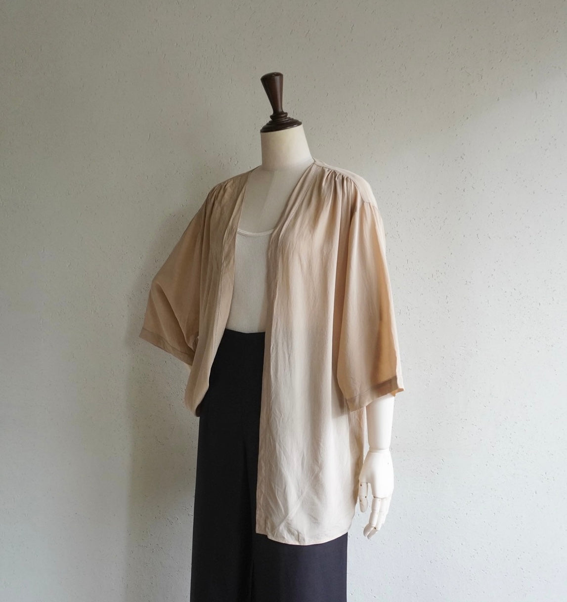 80s Silk Robe Made in Italy