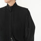 90s Pleated Design Blouse