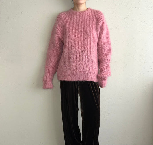 80s Pink Knit