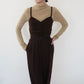 90s EURO Suede Camisole Top
