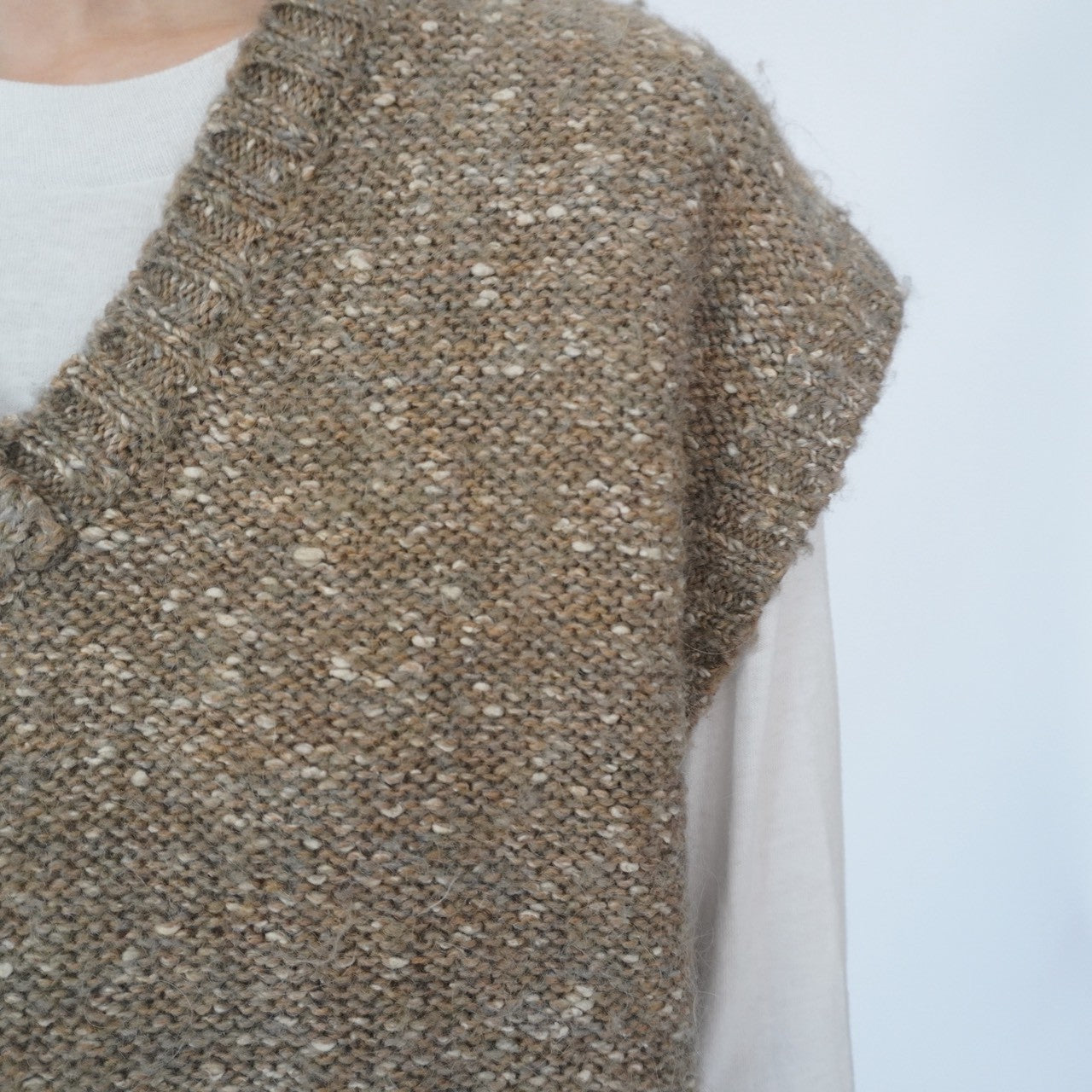 80s Mohair Knit Vest