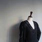 80s Black Design Knit