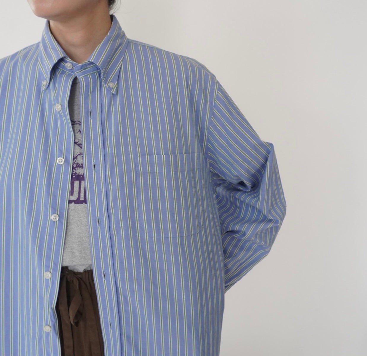 90s Striped Shirt