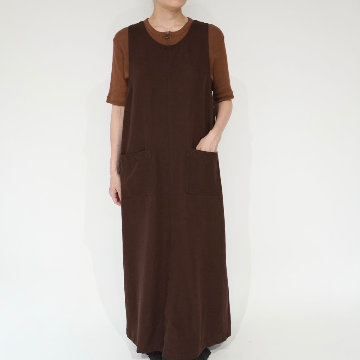 90s Sleeveless Maxi Dress