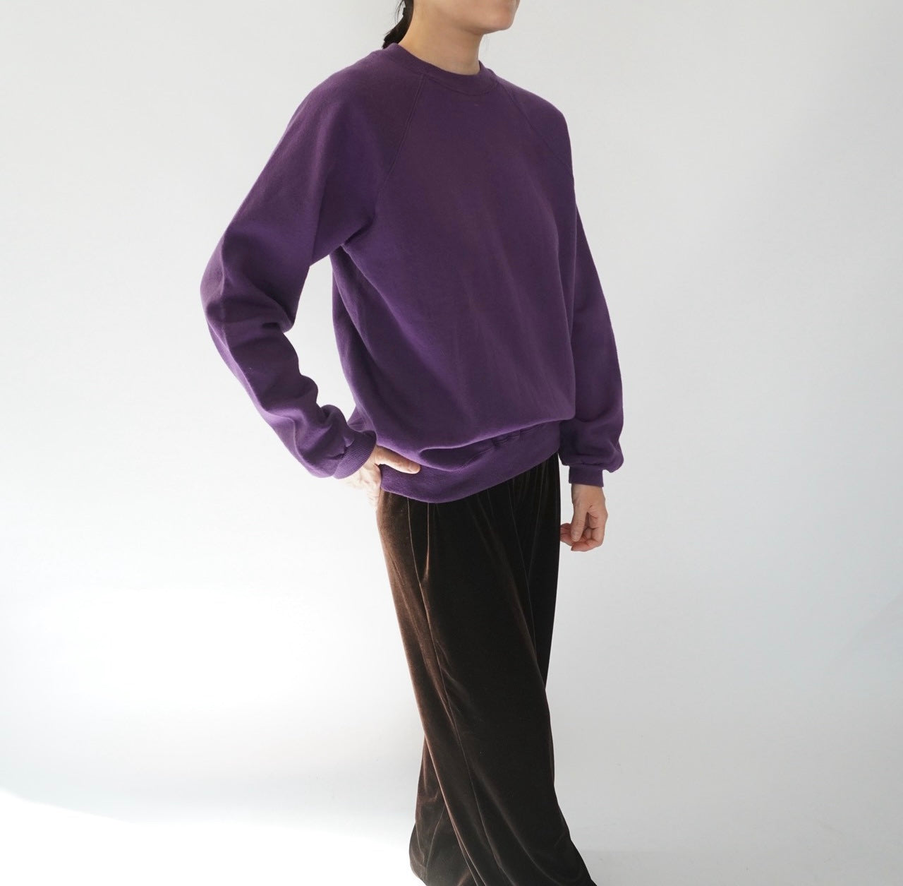 90s Purple Sweater