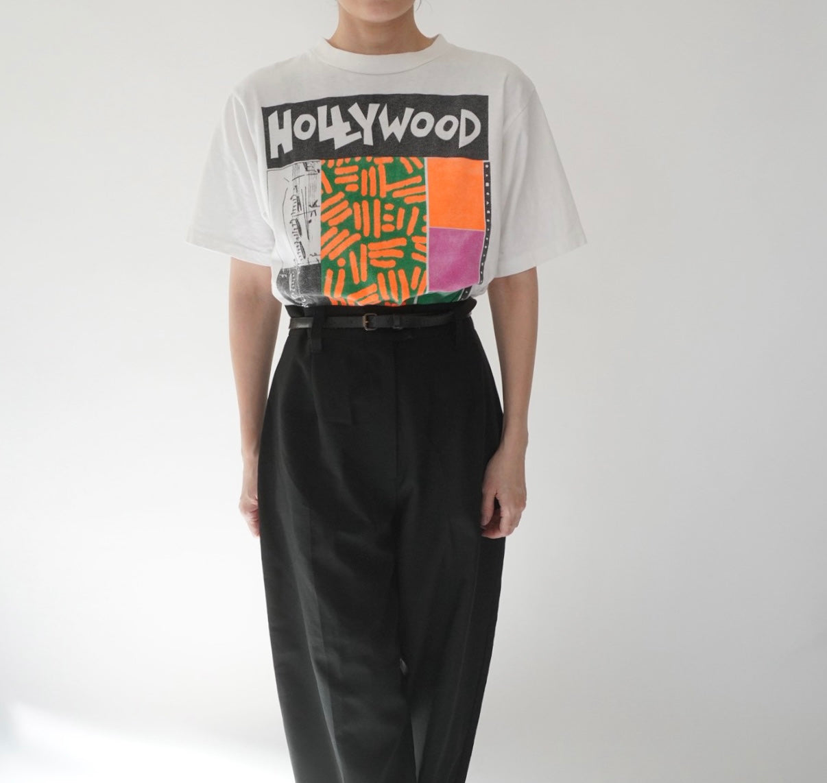 90s Printed T-shirt Made in USA