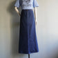 90s Denim Maxi Skirt Made in Italy