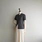 90s Black x White Sheer Shirt