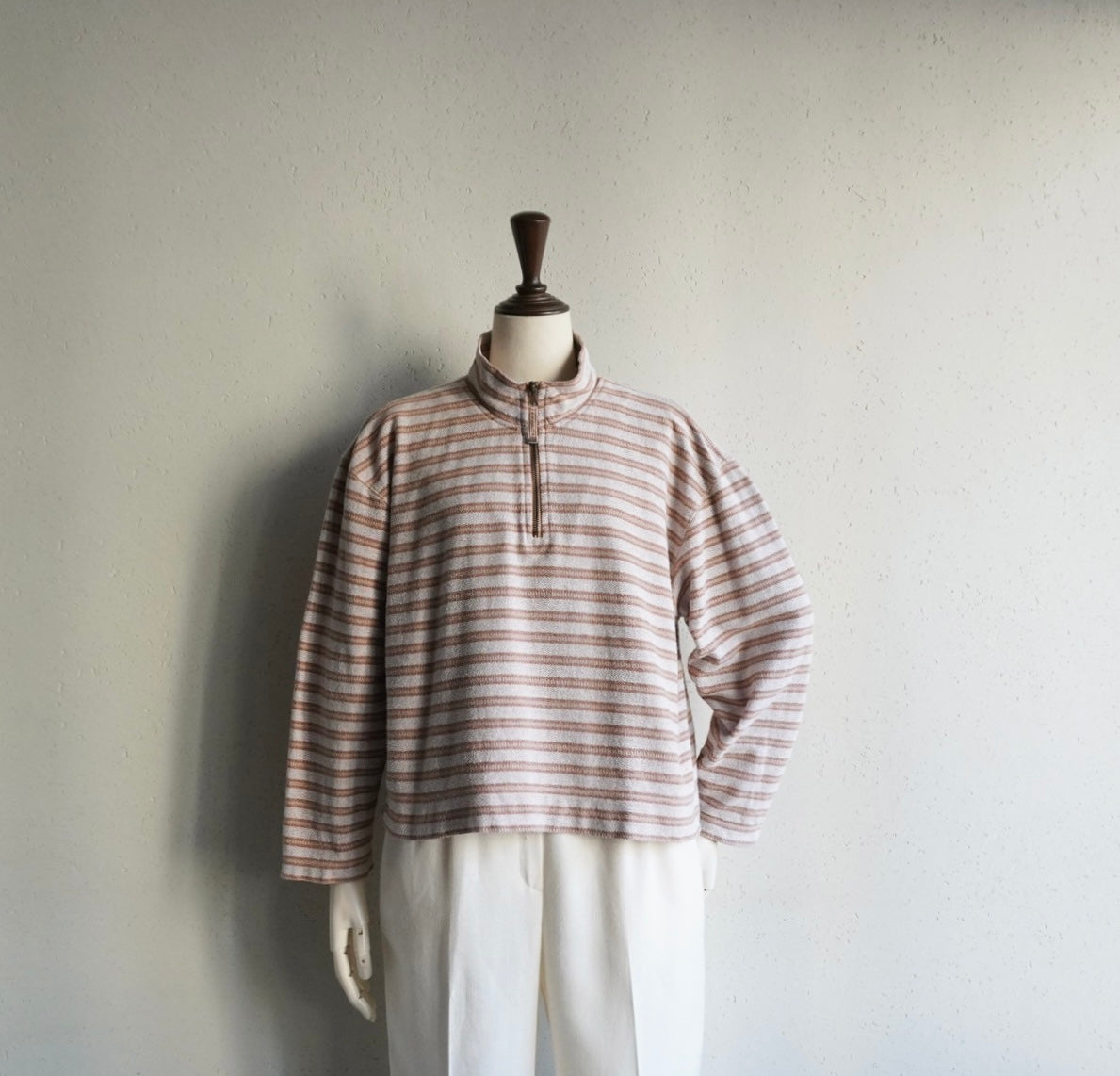 90s Striped Cotton Top