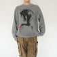 90s Printed Sweater Made in USA
