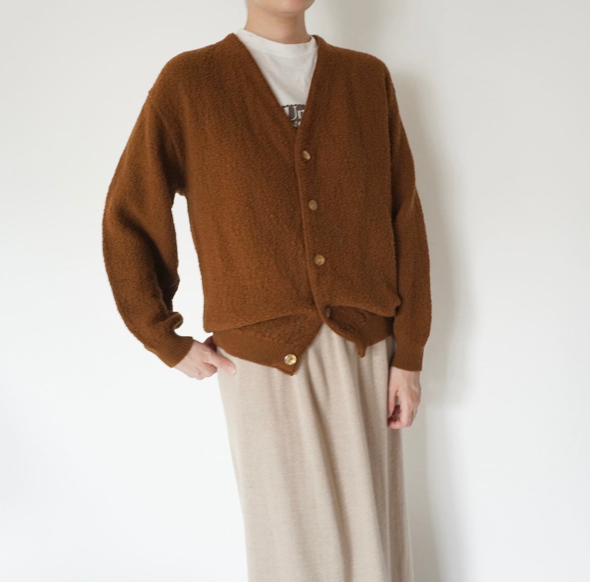 70s "Sears" Knit Cardigan