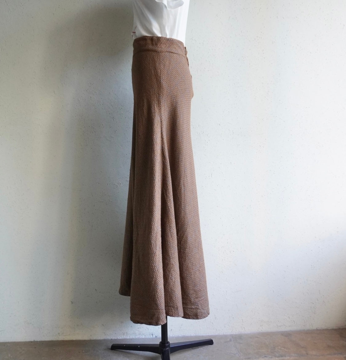 60s High Waist Maxi Skirt