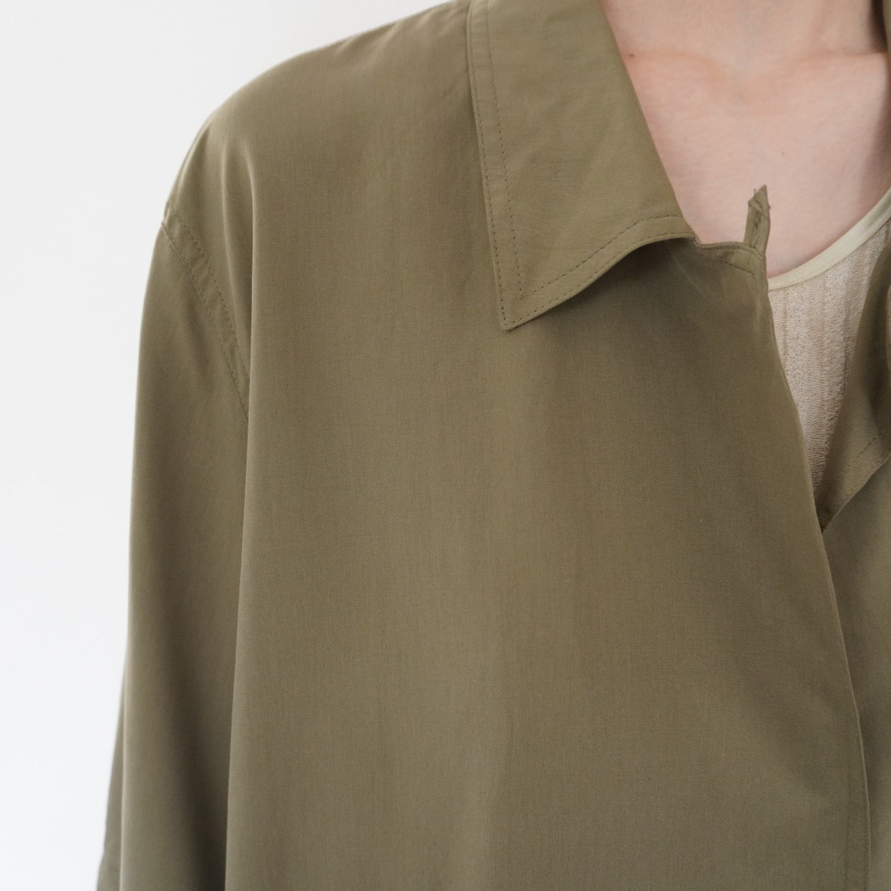80s Silk Light Jacket Made in Italy