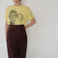 80s Photo Printed T-shirt Made in USA