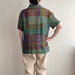 90s EURO Sheer Pattern Printed Shirt