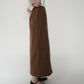 90s Brown Skirt