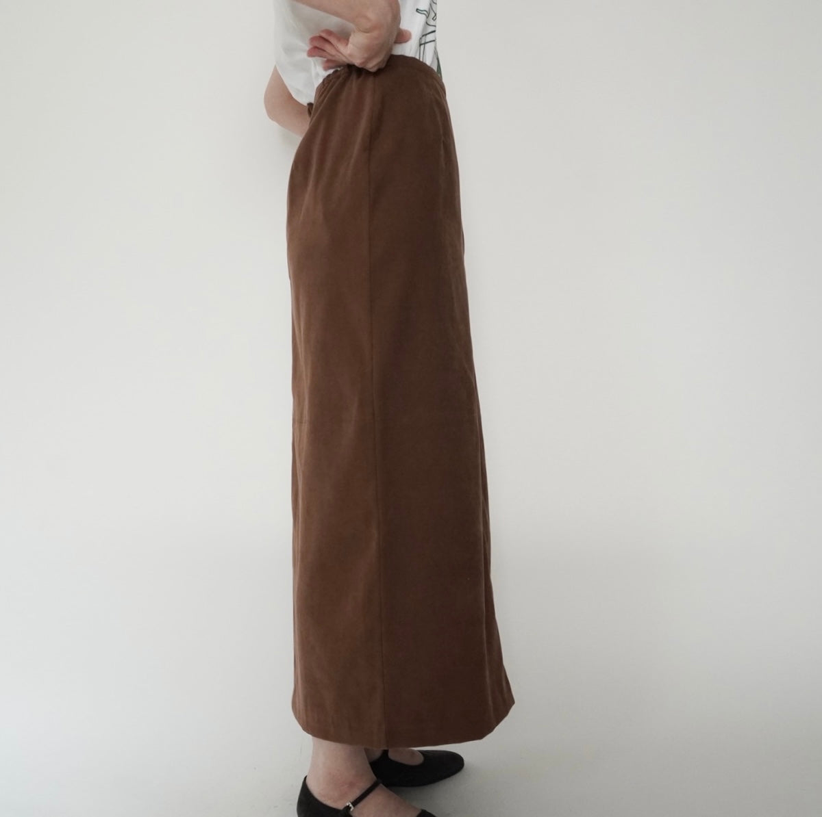 90s Brown Skirt