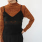 90s Lace Design Mohair Camisole Top