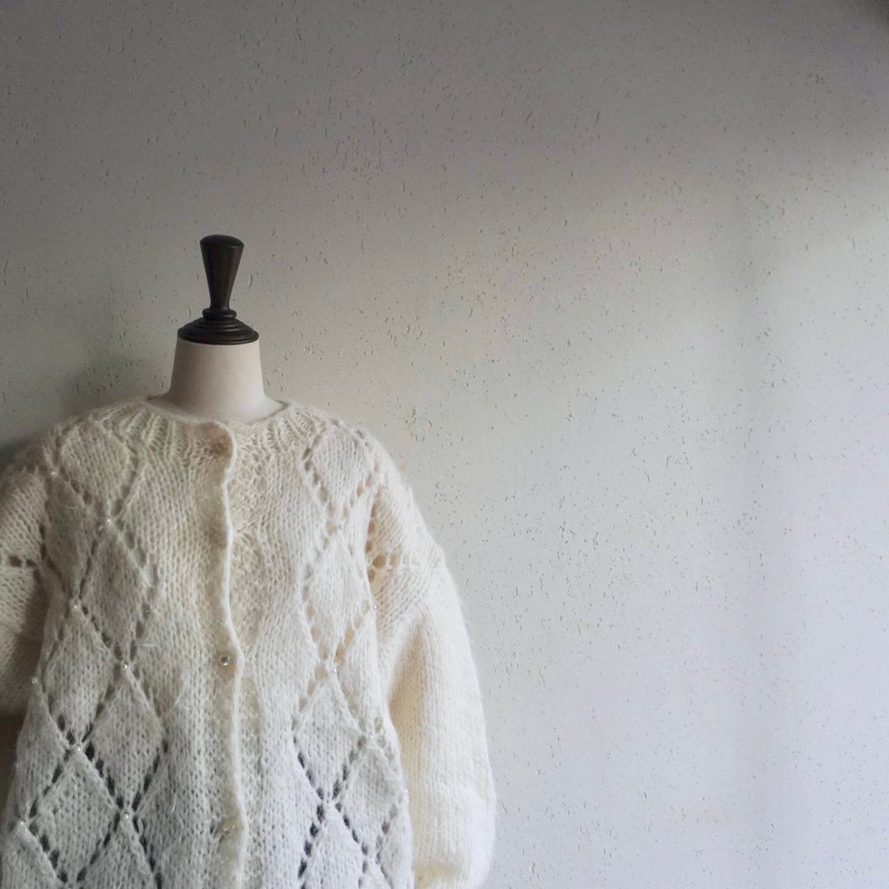 80s Design Knit Cardigan