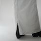 90s Zip Design Maxi Skirt