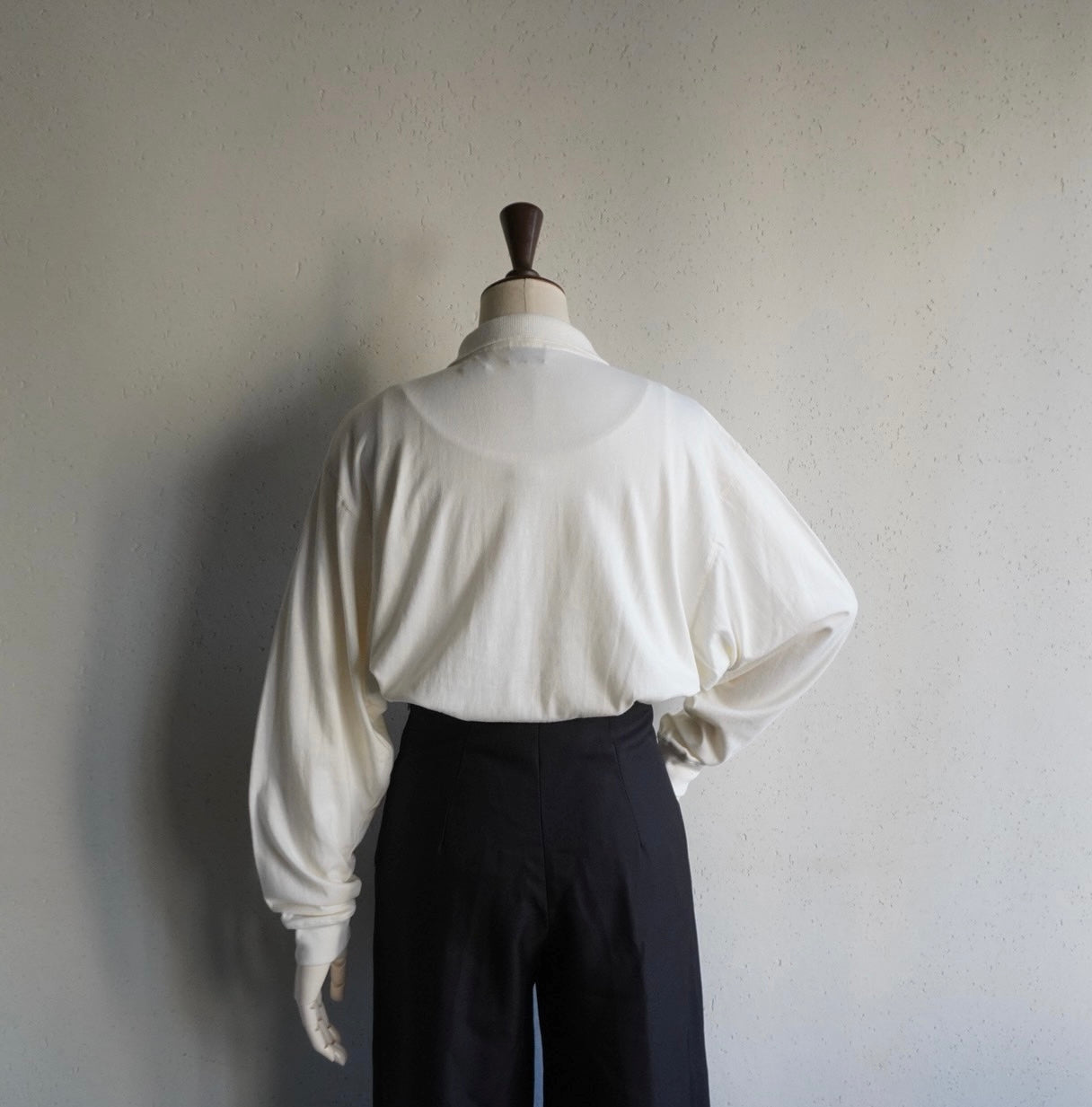 90s Ivory Cotton Top