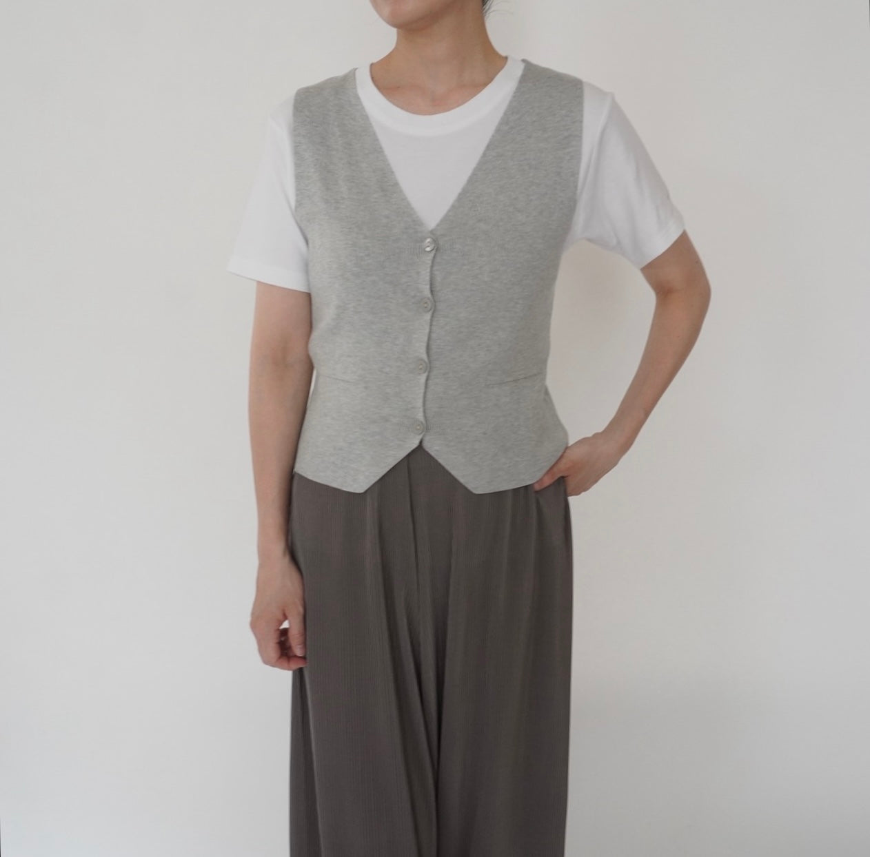 Gray Vest