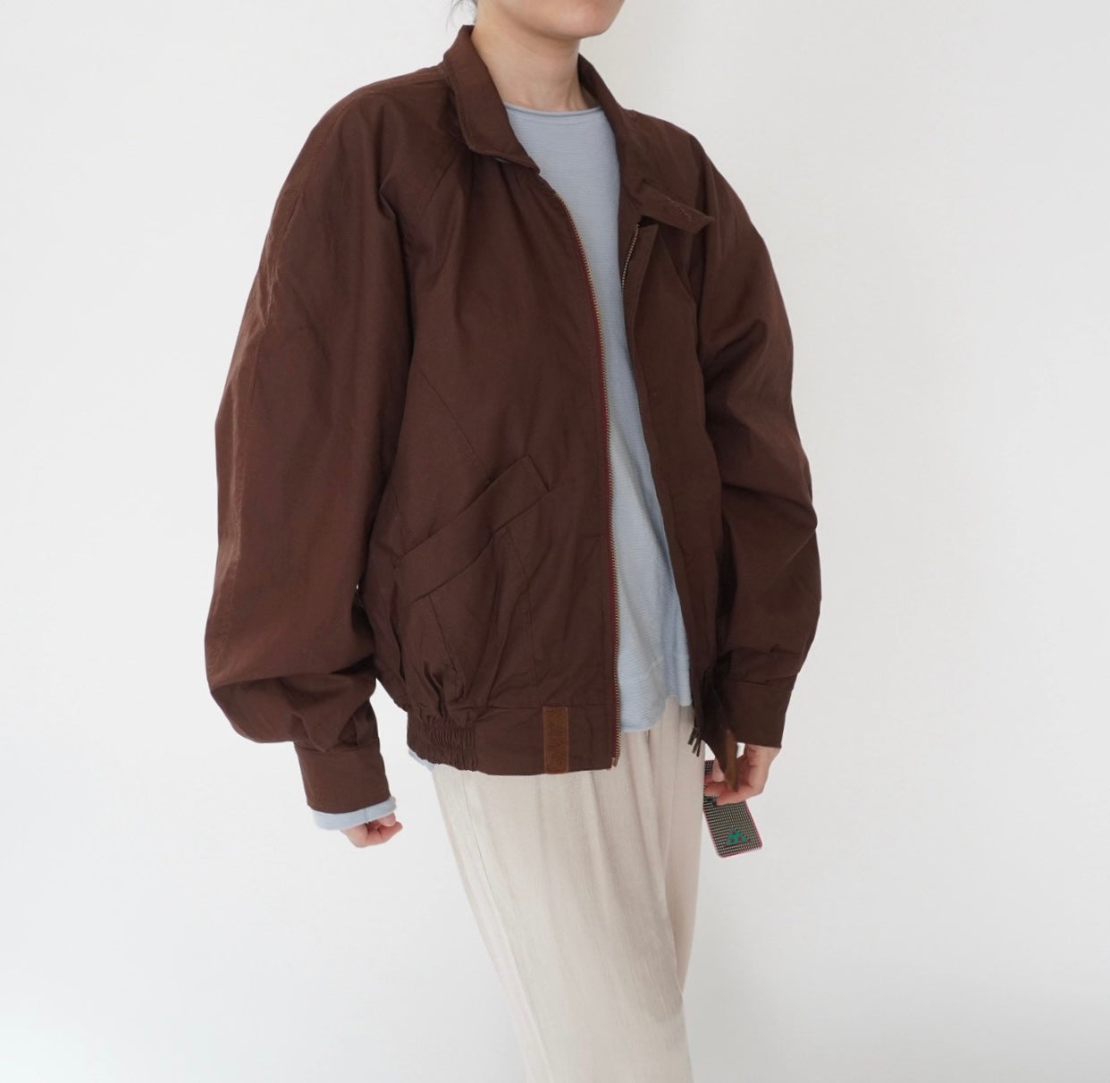 80s Light Jacket Made in Italy Dead Stock