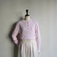 90s Pink Long Sleeves Top